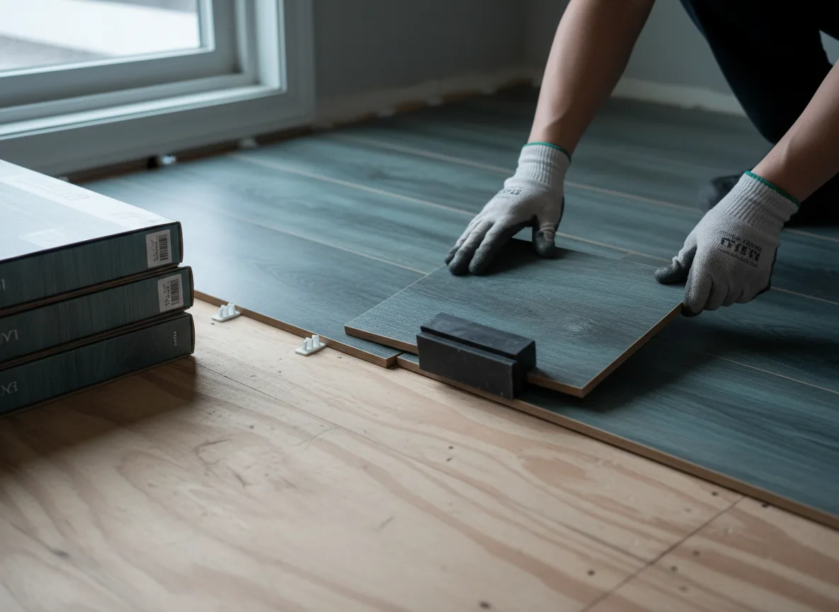 Luxury Vinyl Plank Installation company in New Virginia, IA